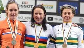 WK podium Bergen