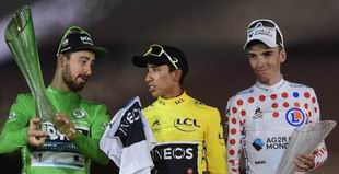 Peter Sagan - Egan Bernal - Romain Bardet