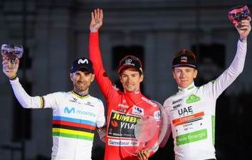 Valverde - Roglic - Pogacar